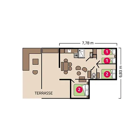 Le Petit Rocher Kemping