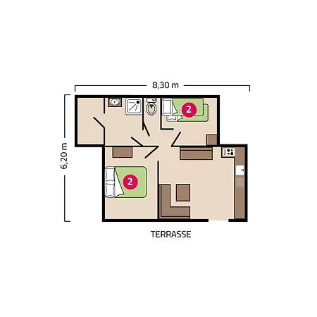 Le Petit Rocher Kemping 4*